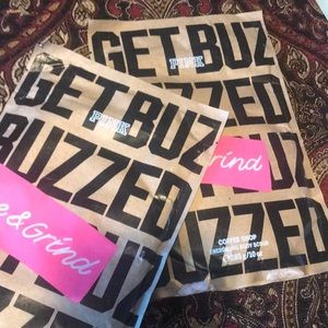 PINK Coffee Shop Energizing Body Scrubs